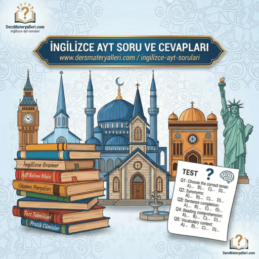 İngilizce AYT Soruları İngilizce AYT Soruları