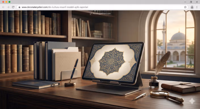 Din Kültürü Maarif Modeli Aylık Raporları